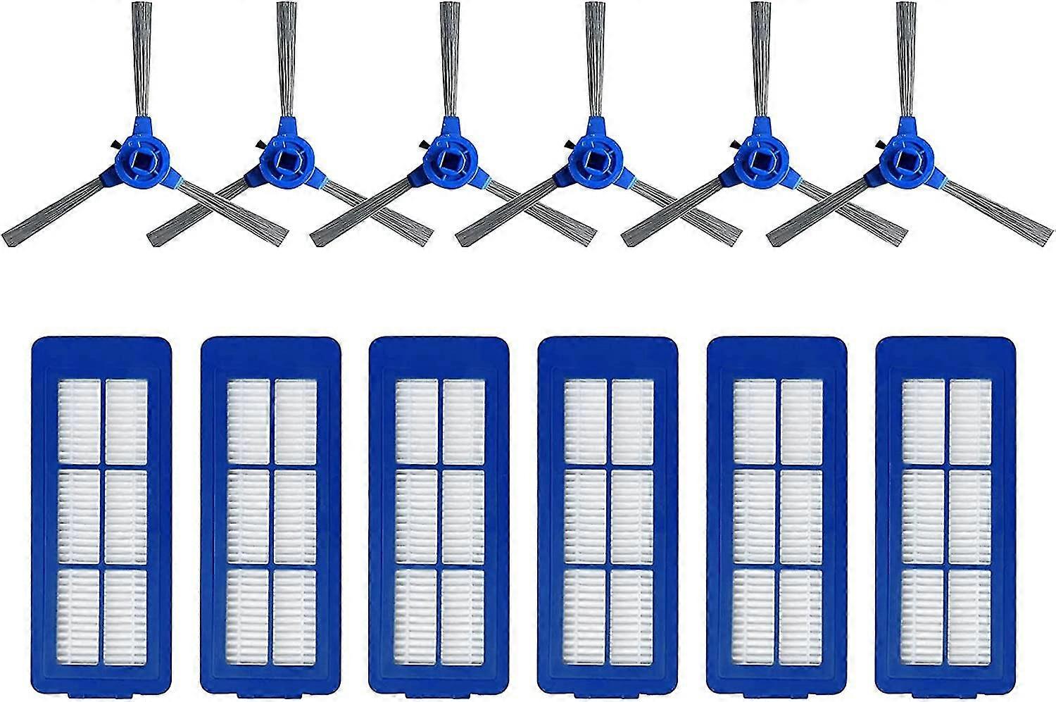 ハイブリッド掃除機Eufy G10と互換性のあるスペアフィルターの付属品、12個セット