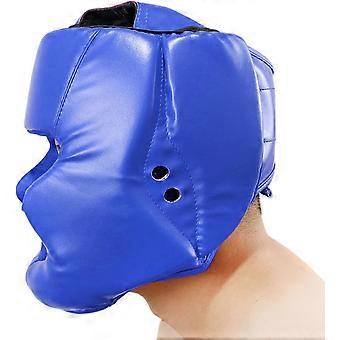 Kinder Boxen Kopfschutz - PU Leder Kopfschutz für Erwachsene Jungen Mädchen - Helmschutz für MMA Boxen Kopfbedeckung Sparring Martial Arts Karate Taekwondo,