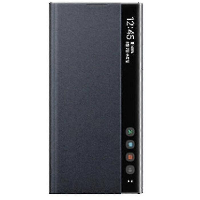 Smart Sleep Window View Stand Flip Pu Leather Protective Case compatible with Samsung Galaxy Note 10