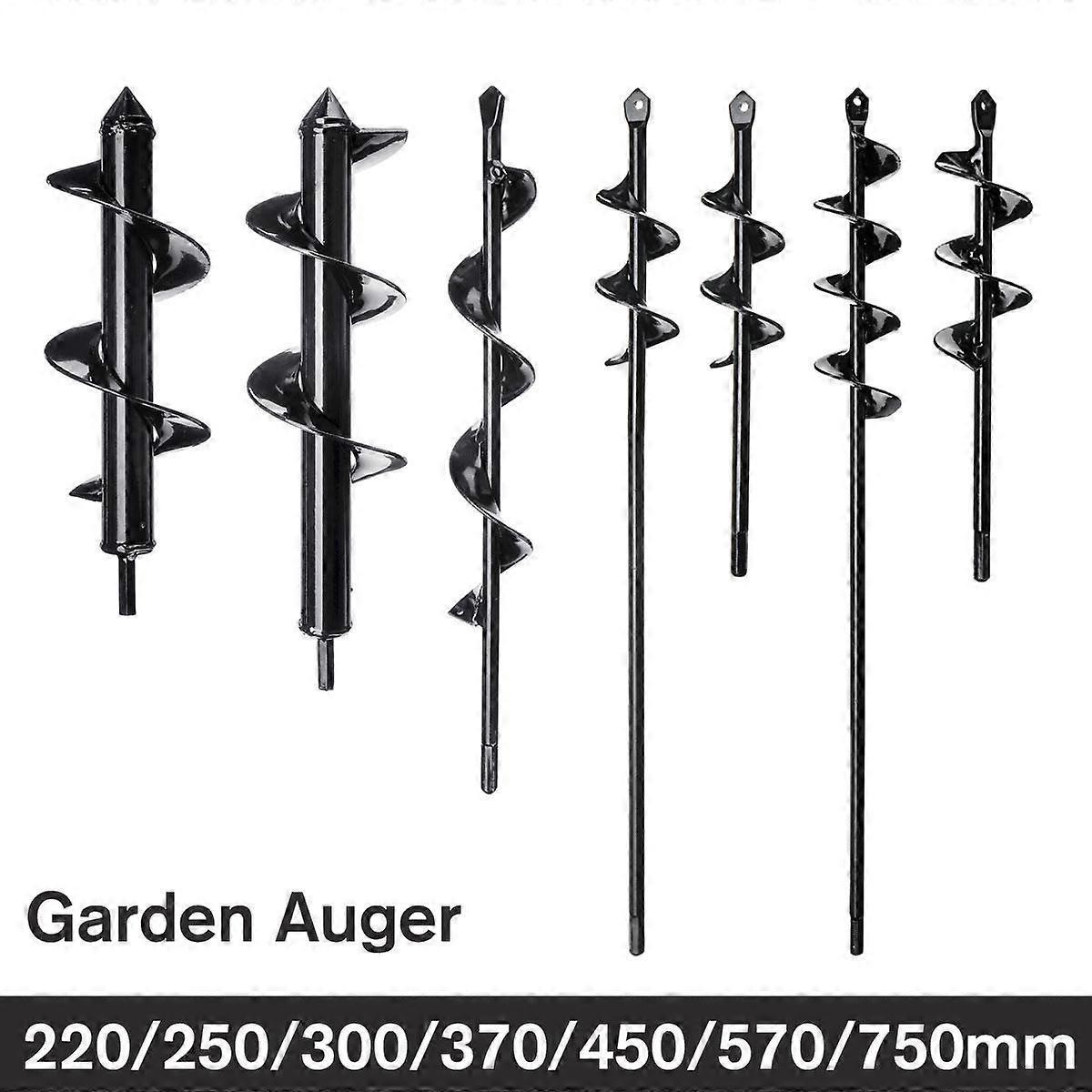 1pcs Earth Auger Hole Digger Tool Garden Planting Machine Drill Bit Fence Borer Post Post Hole Digger Garden Auger Yard Tool