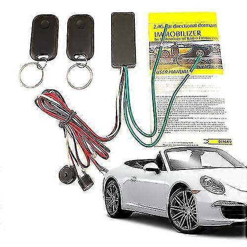 Car Engine Immobilizer  Auto Lock Wireless 24GHZ  Car Accessories Auto Security