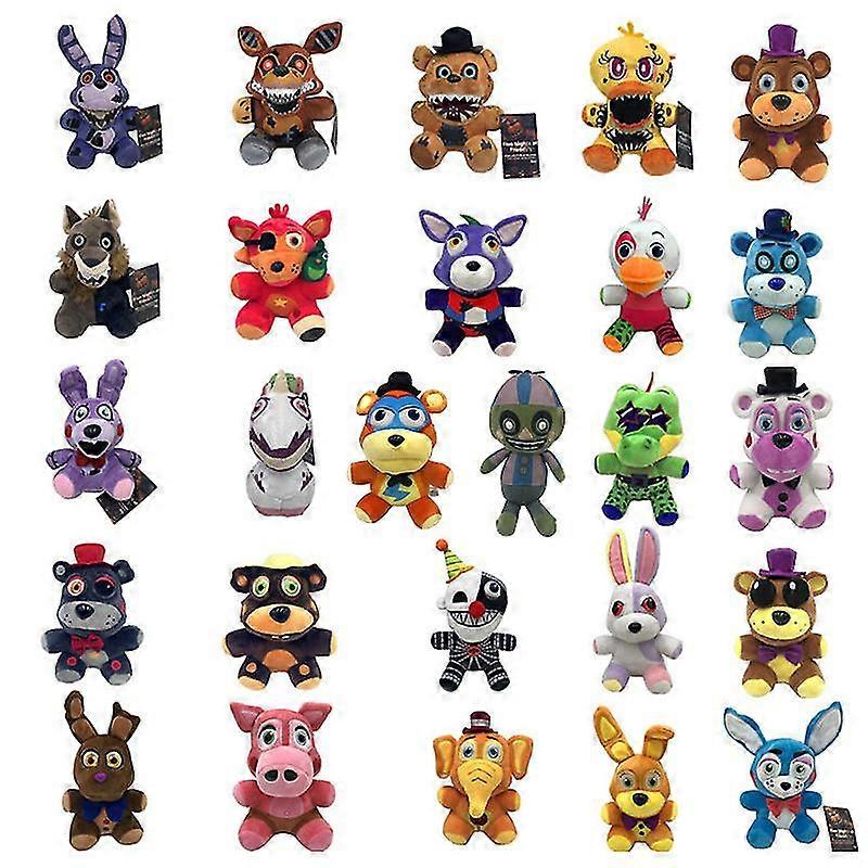 Fem netter på Freddy's plysj Toy Fnaf Utstoppede dyr Doll Kids Gaver
