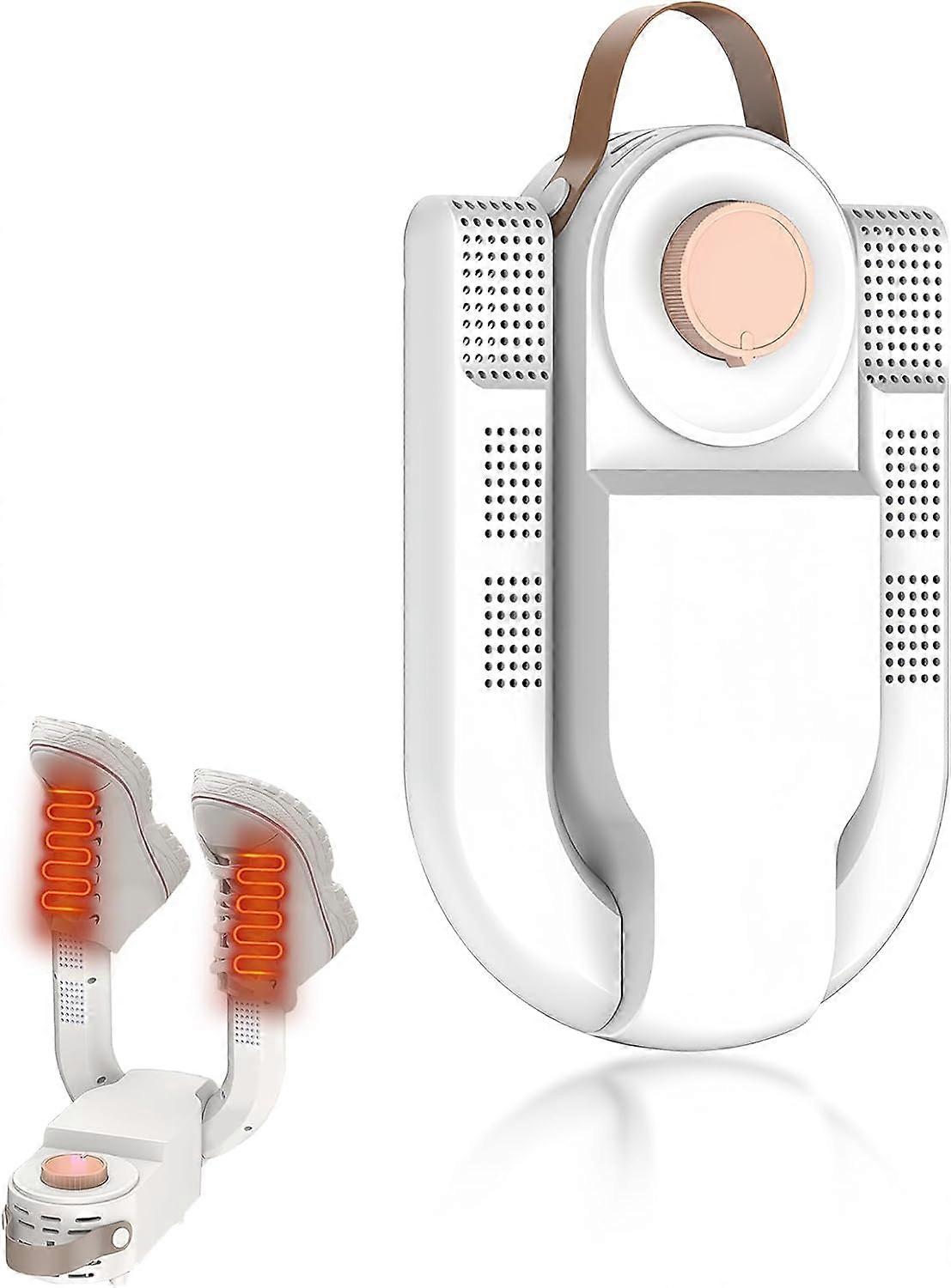 Asciugascarpe elettrico pieghevole da 220 V con timer per calzini per scarpe da casa