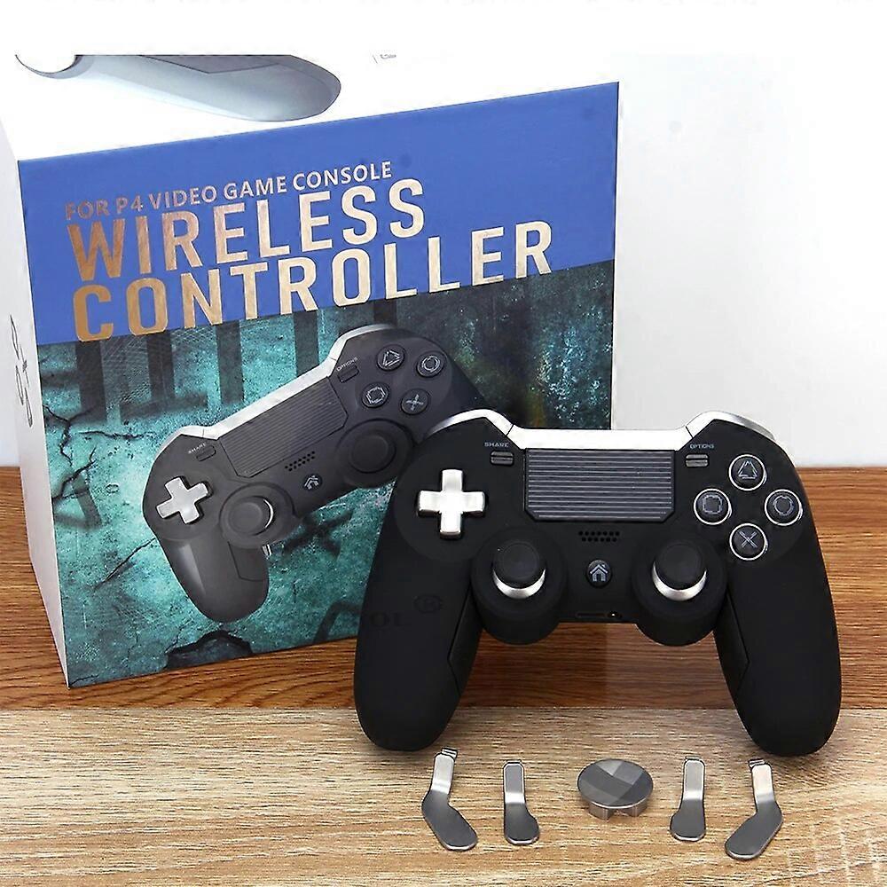 Neuer blauer Wireless-Controller für PS4 Gamepad Dual Vibration Elite Game Controller Joystick für PS3 / PC Videospielkonsole