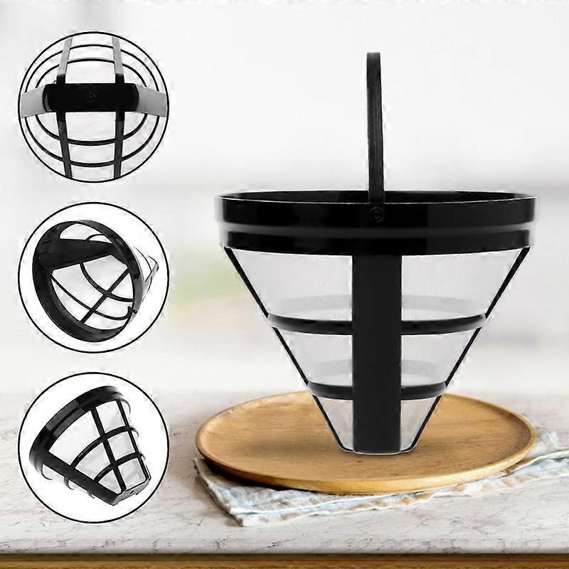 Reusable Coffee Filters Basket Cup Style Brewer Tool Replacement Ninja Maker Pods Bar Tea Style Handmade Kitchen Accessories