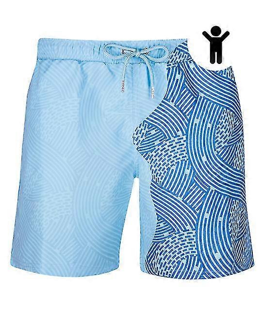 Boy's Change Color Beach Shorts Maillots de bain Maillots de bain Quick Dry