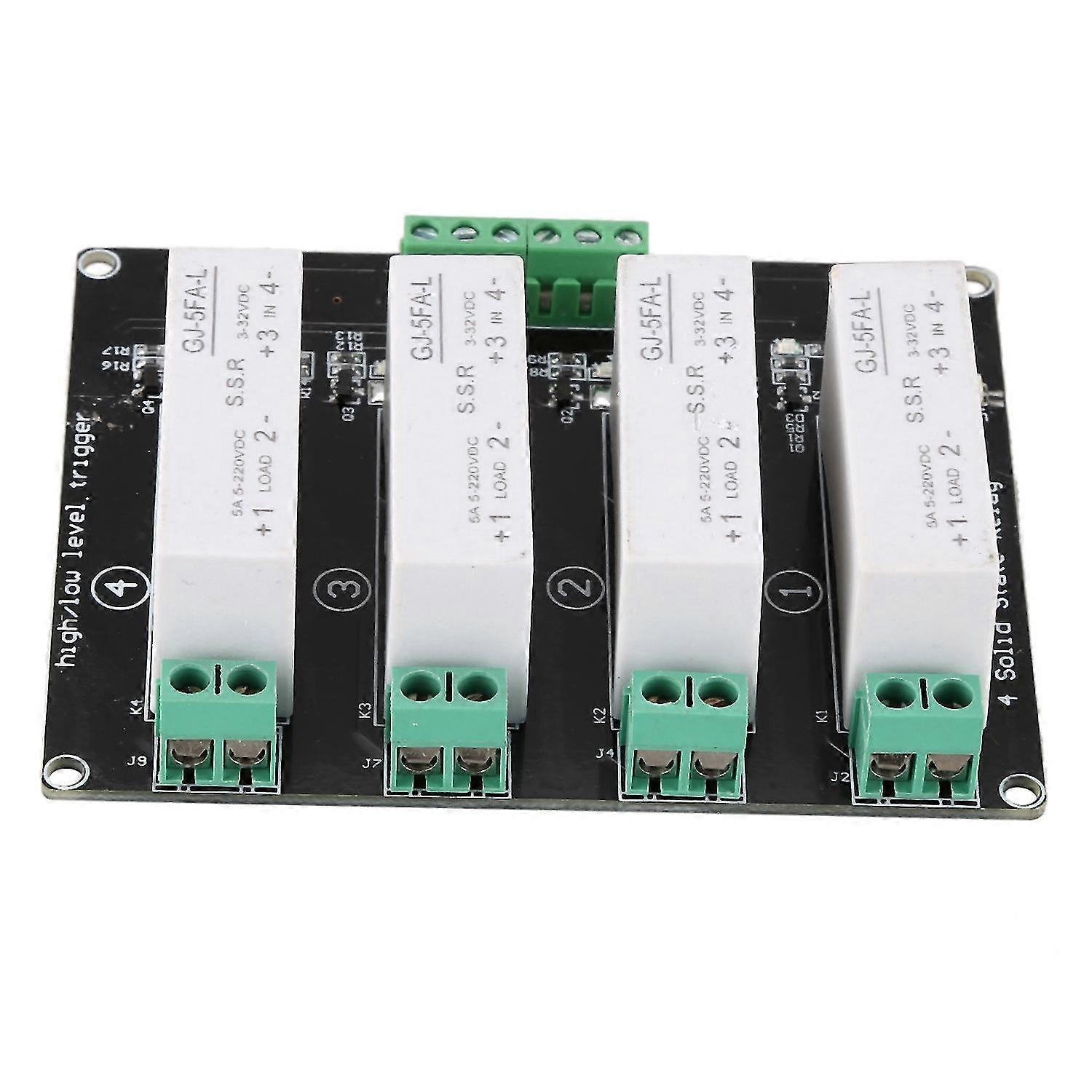4 Channel Ssr Solid State Relay High-Low Trigger For Arduino Uno R3