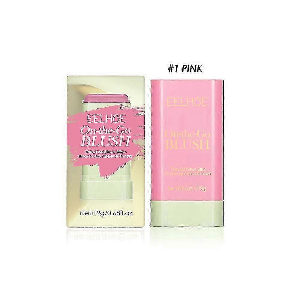 Lipstick Blush Stick 3-in-1 Eyes Cheek And Lip Tint Waterproof