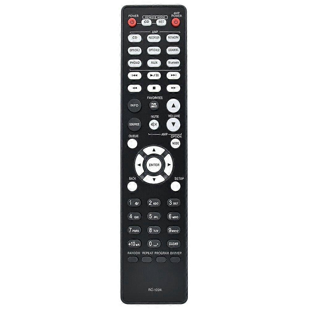New RC-1234 Remote Control For Denon AV Integrated amplifier PMA-600NE RC-1235