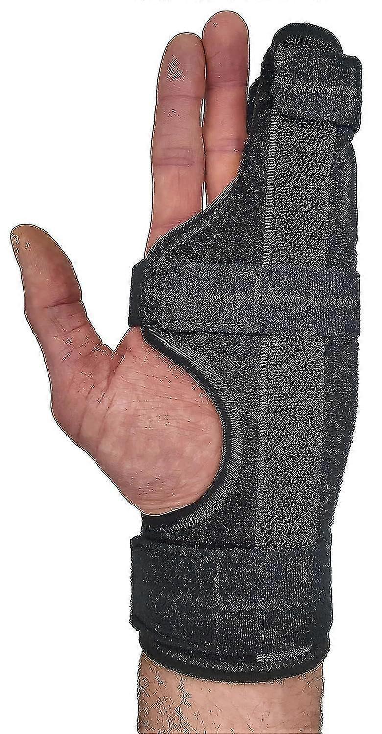 Metacarpal Finger Splint Hand Brace Pinky Finger Splint For Boxer Fractures, Broken Ring, Little Finger Cast, Trigger Finger Immobilizer Straightener_