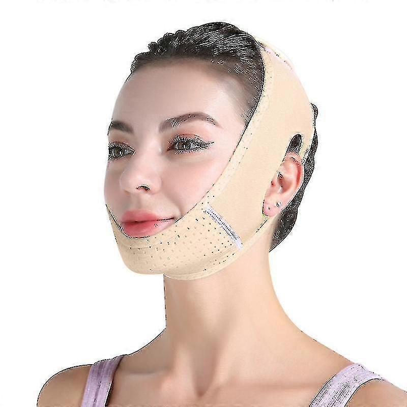 Reusable V Line Mask Facial Slimming Strap Double Chin Reducer Chin Upreusable V Line Mask Facial Slimming Strap Double Chin Reducer Chin Up - MXBC