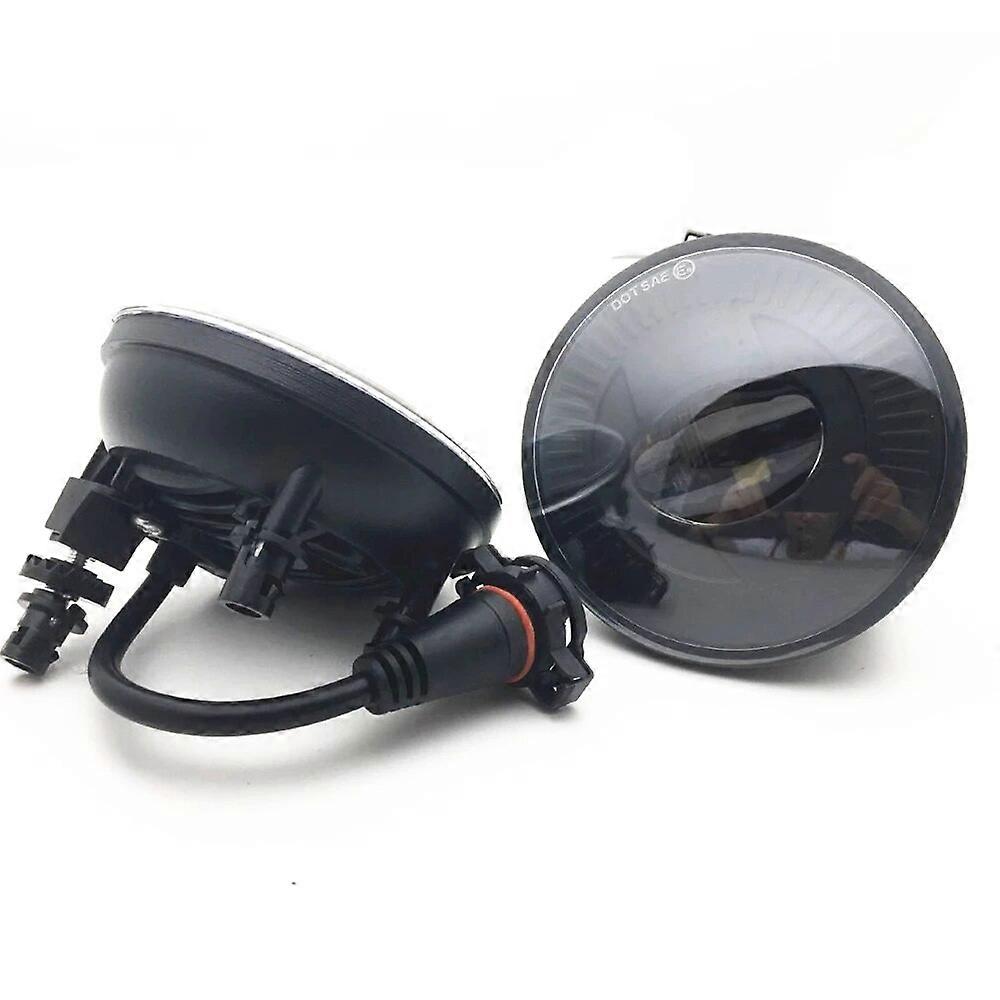 For Chevy Suburban 07-14 Pair Round Fog Light For Camaro 2010-2013 Sonic 2007-2018 Car Accessories Front Bumper Driving Lamp