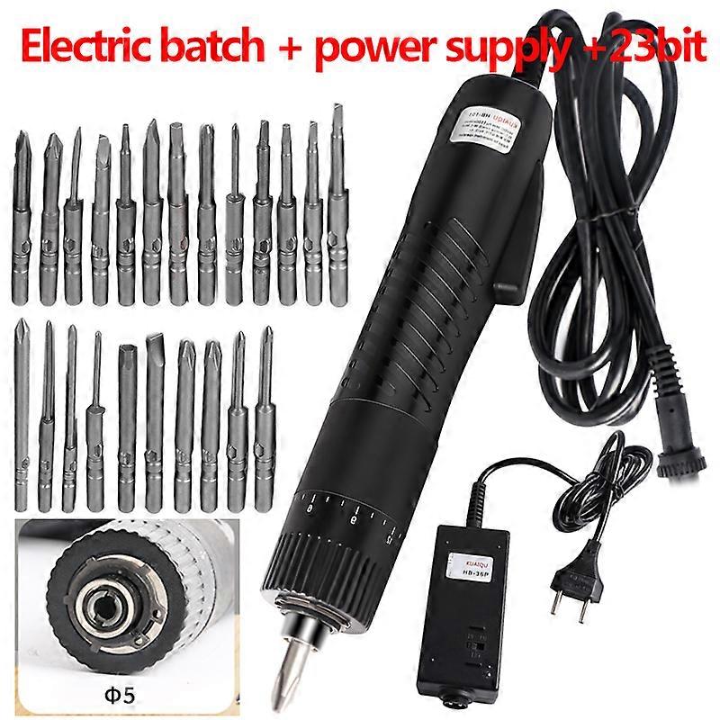 36V Automatic Electric Screwdriver Set Adjustable Torque Small Electric Screwdriver Driver Switch PowerSupply Tools with 21 bit