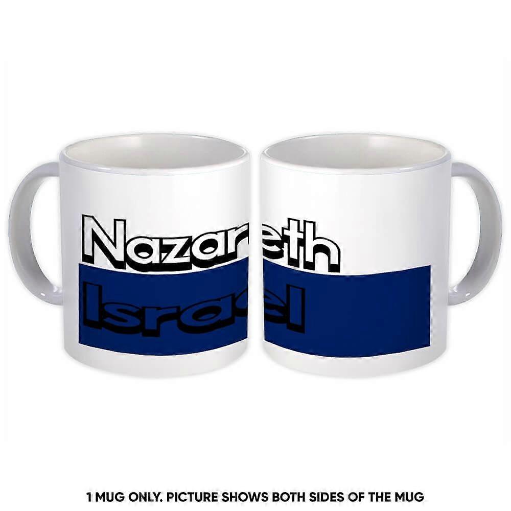 Gift Mug: Nazareth Israel Rectangle