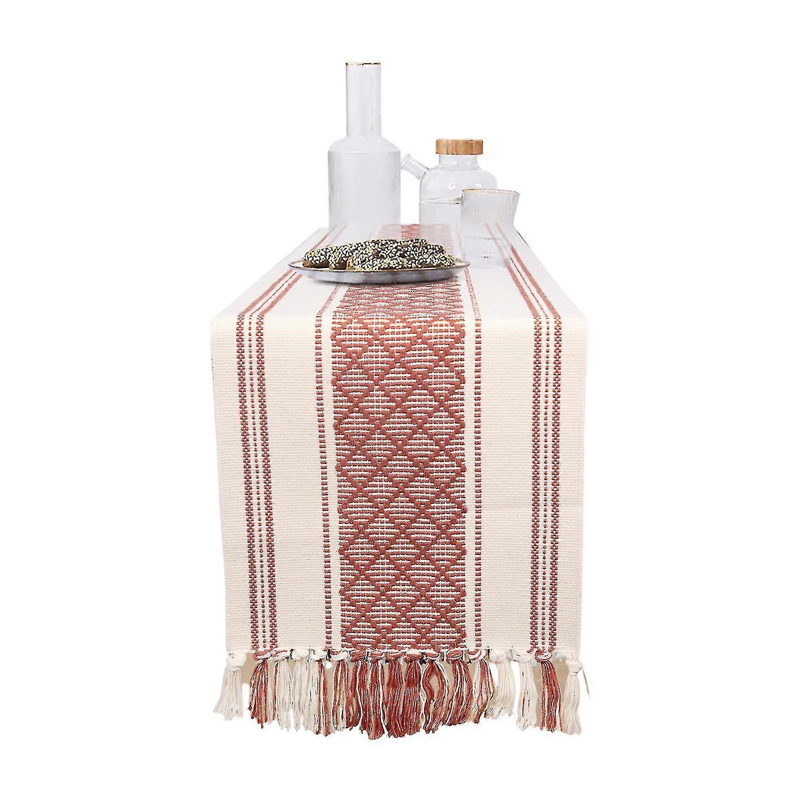 Chemin de table 35 x 170cm Boho Table Runner R pour manger