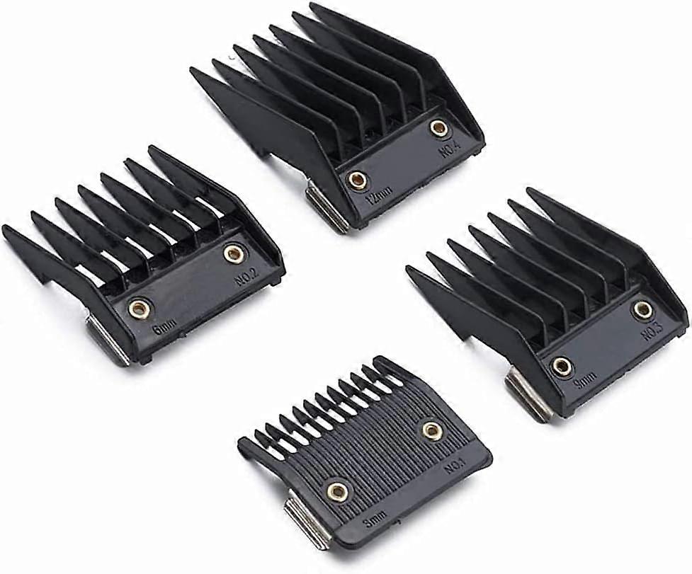 4Pcs Hair Clipper Guide Combs Professional Limit Combs Replacement Line Attachment Combs