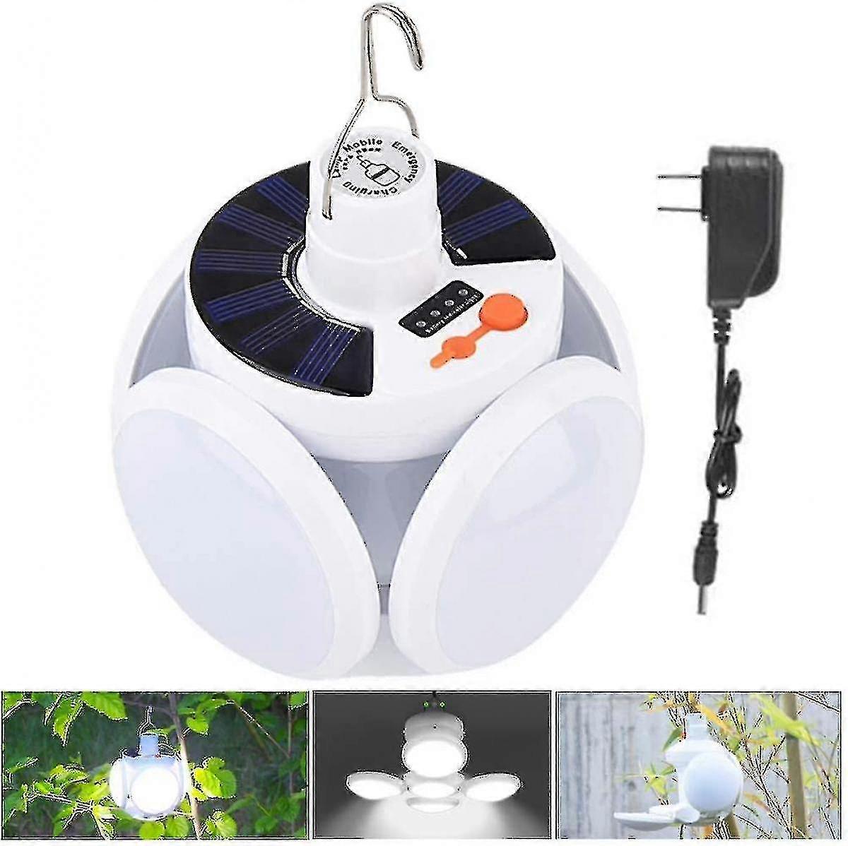 Solar Cam Recharabd Portable Tent Wit