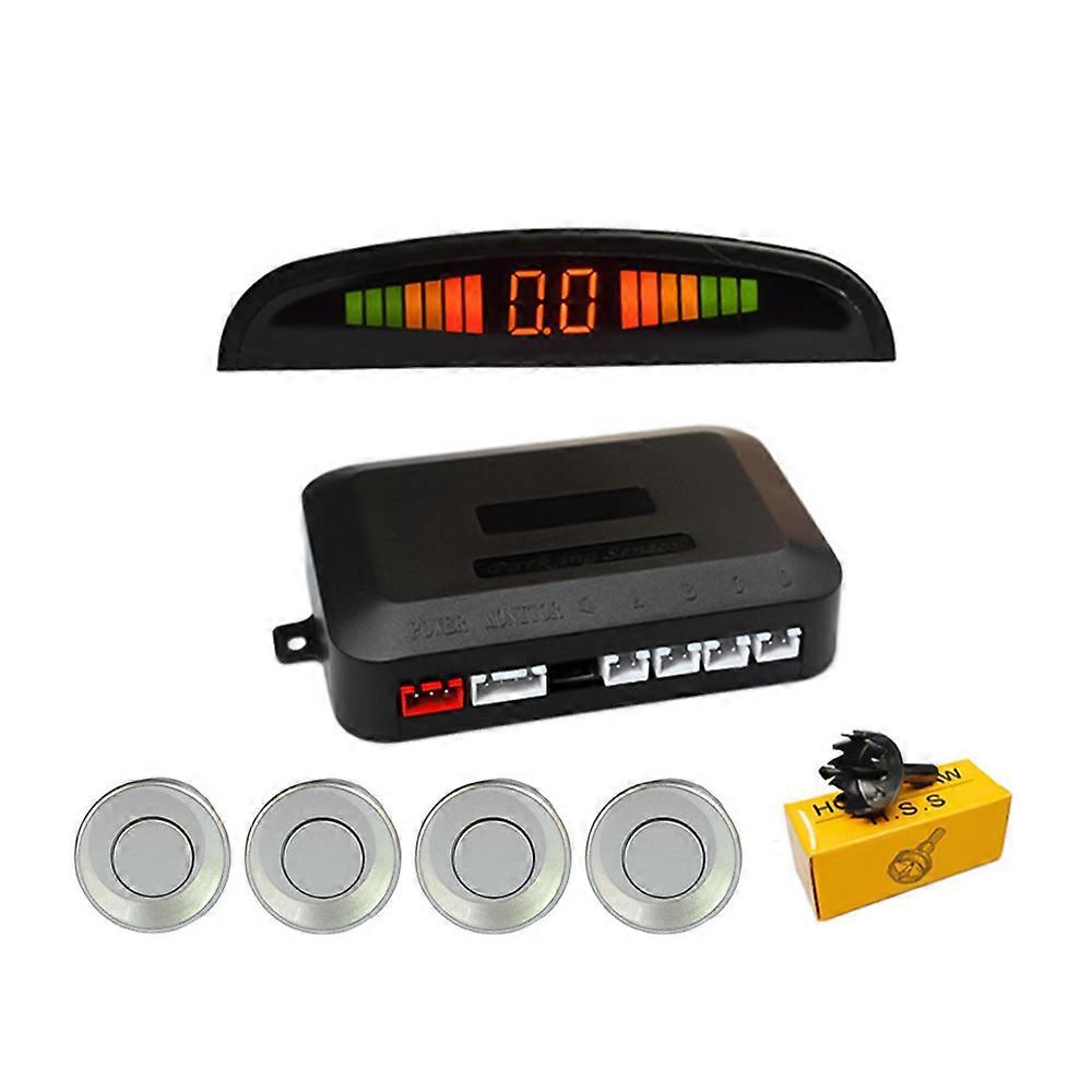 Universelles Auto Parken Automatischer Sensor Auto Parktronic Kit LED-Anzeige Auto Radar Reverse Backup Monitor Detektorsystem
