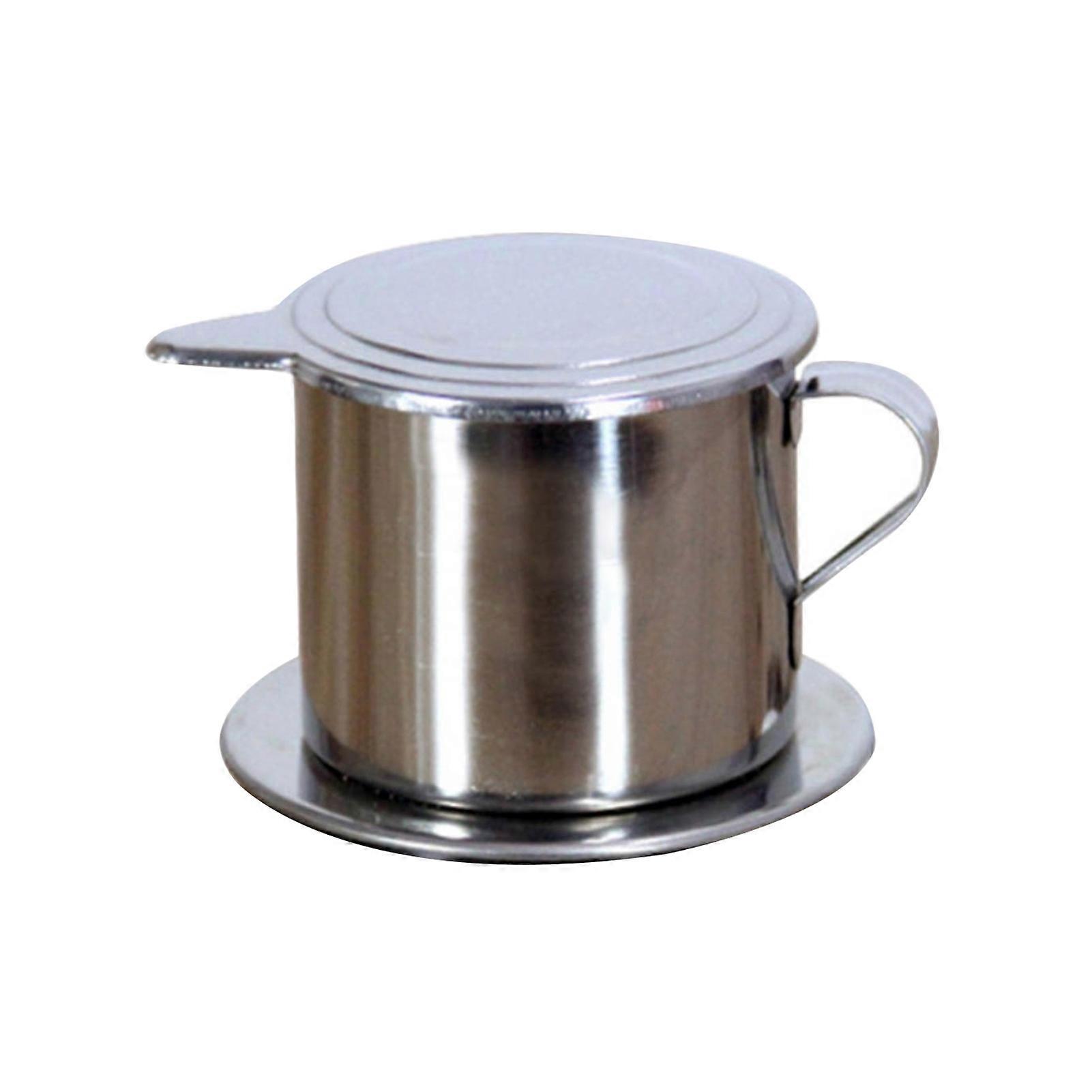 50/100ml Vietnam stil rustfrit stål kaffe dryp filter maker pot indgyde kop