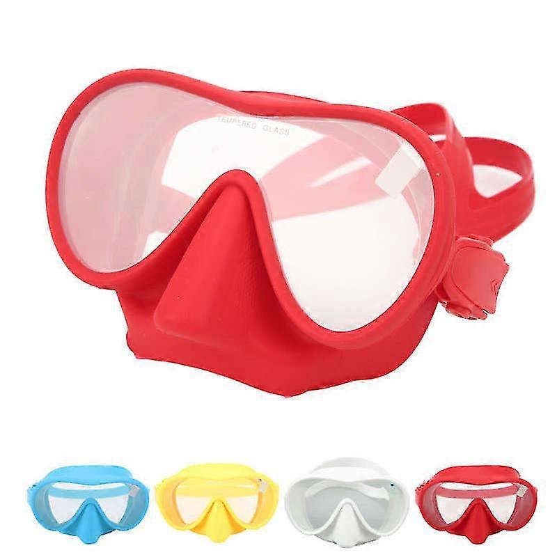 Gogle pływackie Maska do nurkowania z fajką Szkło hartowane Anti Fog do freedivingu