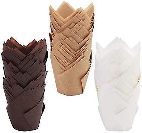 150 stuks muffin cups papier tulp vorm bakbekers cupcake vormen muffin mold liners wrapper bakken