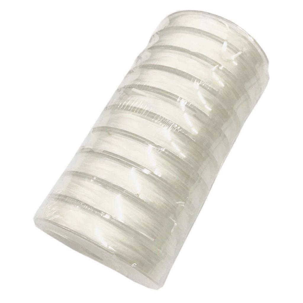 10 Rolls 150m Crystal String 0.8mm Handmade Thread Elastic String Line Stretchy Bracelet String Bead Cord for Beading DIY Jewelry Making Supplies