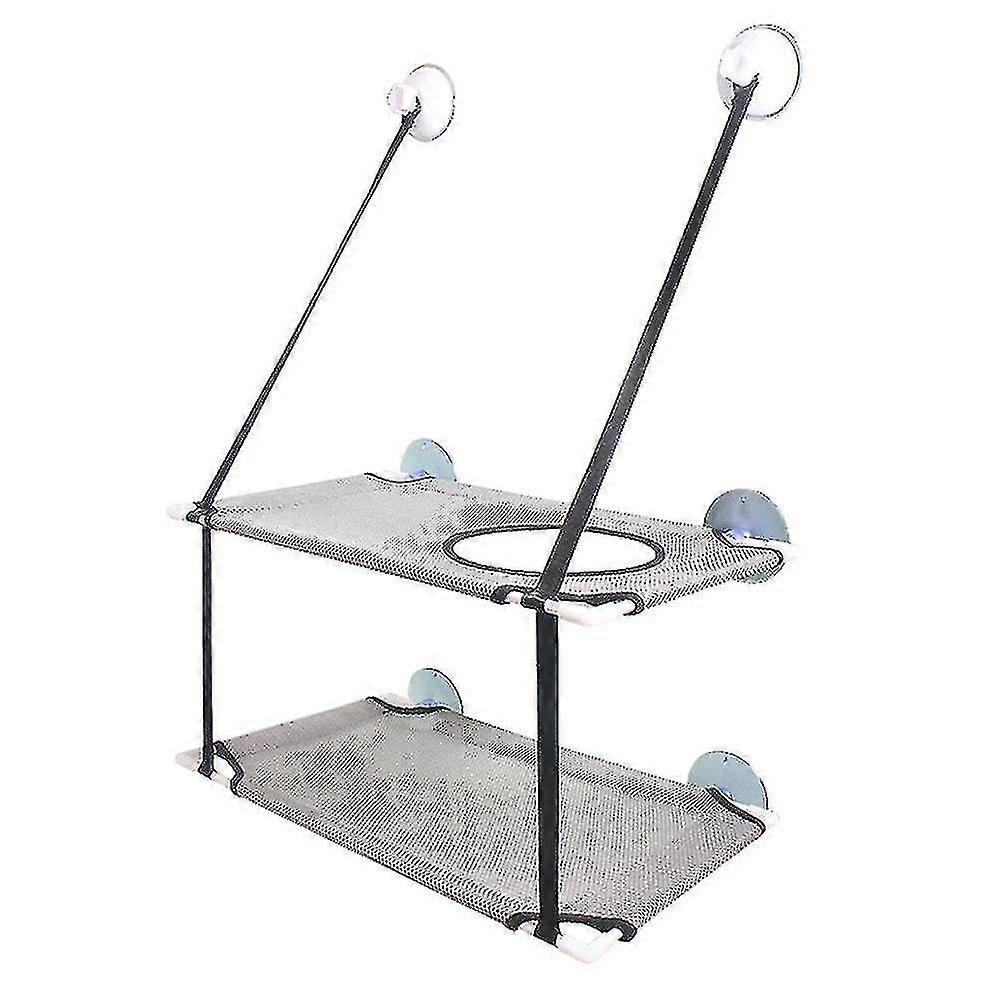 Hammock Windows Seat Cat Space Saving Window Mounted Cat Bed Durable Safety Cat Perch With Suctions