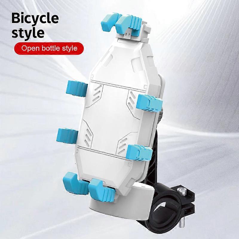 Shock-absorbing Rearview Mirror Bicycle Motorcycle Mobile Phone Holder Navigation Holder Widely Compatible For Iphone Xiaomi