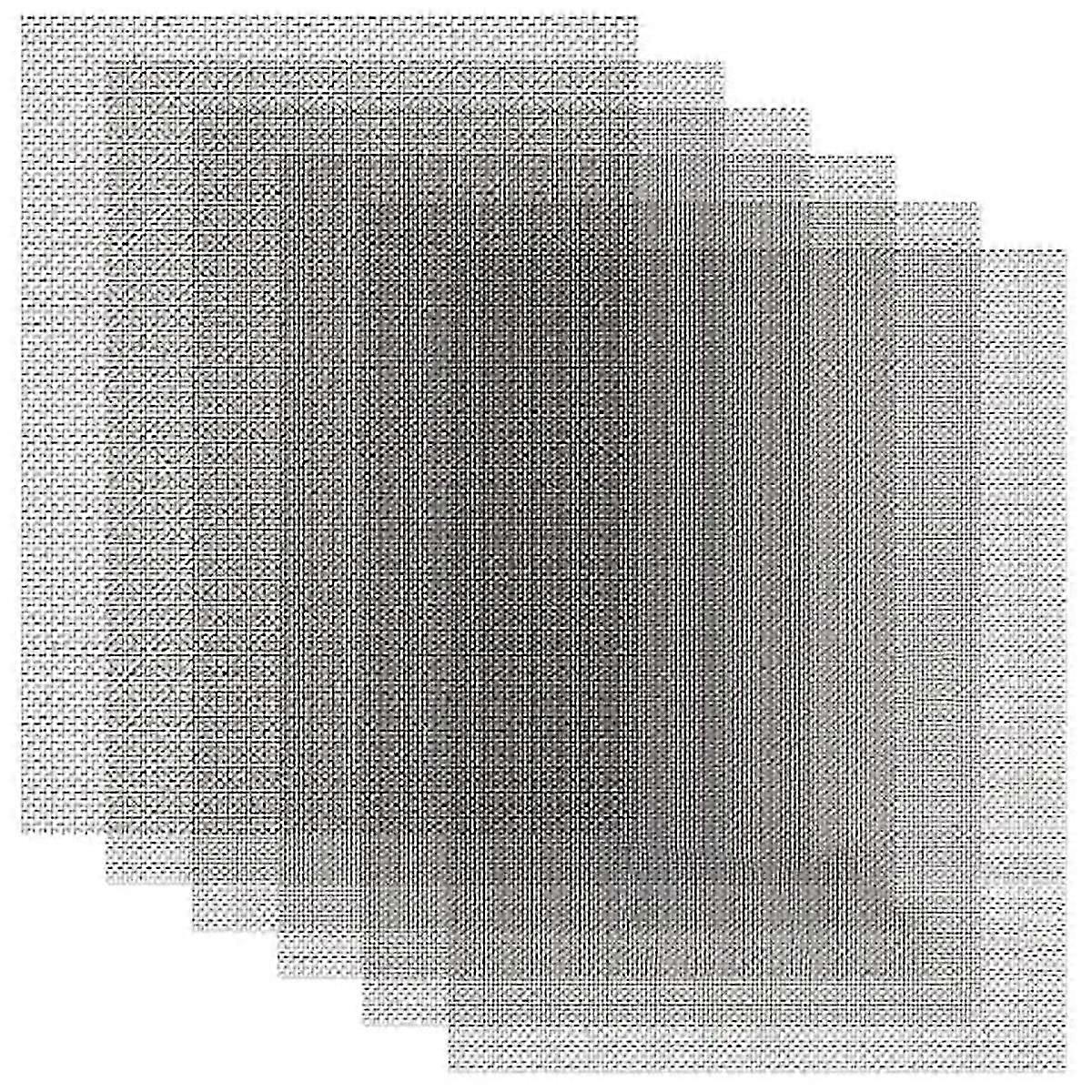 6pcs 30x21cm Wire Mesh,20 Mesh Stainless Steel Mesh,rust Metal Mesh Screen For Diy Projects,vent,fi