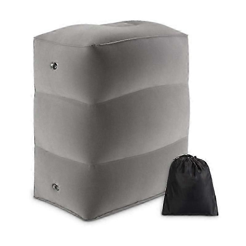 Beflockung, Reise, aufblasbare Fußstütze, Fußstütze, Flugzeug, Hochgeschwindigkeitsbahn, thermisches Fußpolster