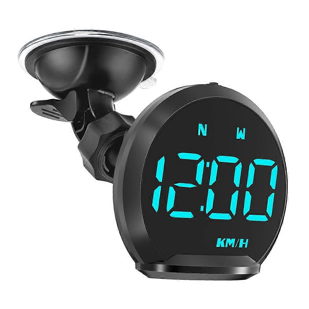 Type A G13 Universal Head Up Display Car HUD 7-Color Digital Speedometer Alarm Reminder GPS System