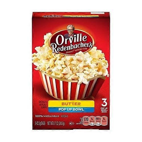 オーヴィル・レーデンバッハー エクストラ バター風味のポップコーン グルメ 3包 (12個入り)