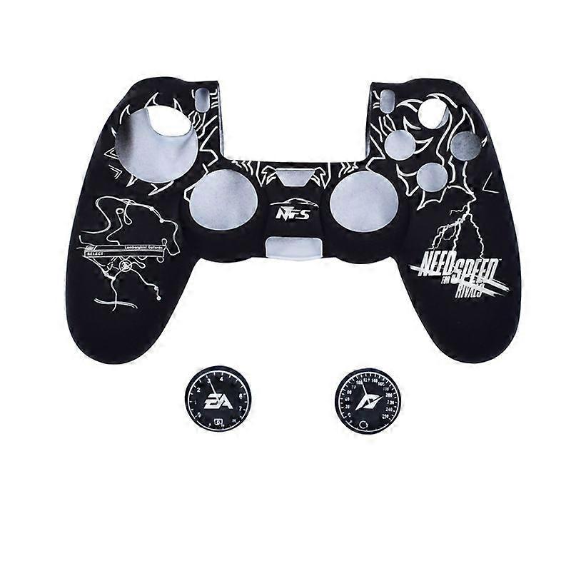PS4 Controller Skins ,Silicone Controller Cover Skin Protector Compatible /PS4 Slim/PS4 Pro Controller (Thumb Cap Grip x 2)