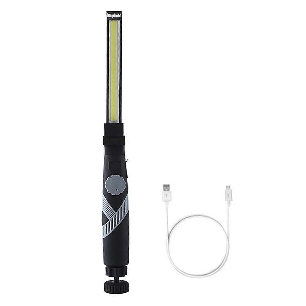 Multifunctional Adjustable Work Light LED Flashlight Folding COB Work Light Rechargeable Magnet Inspection Light