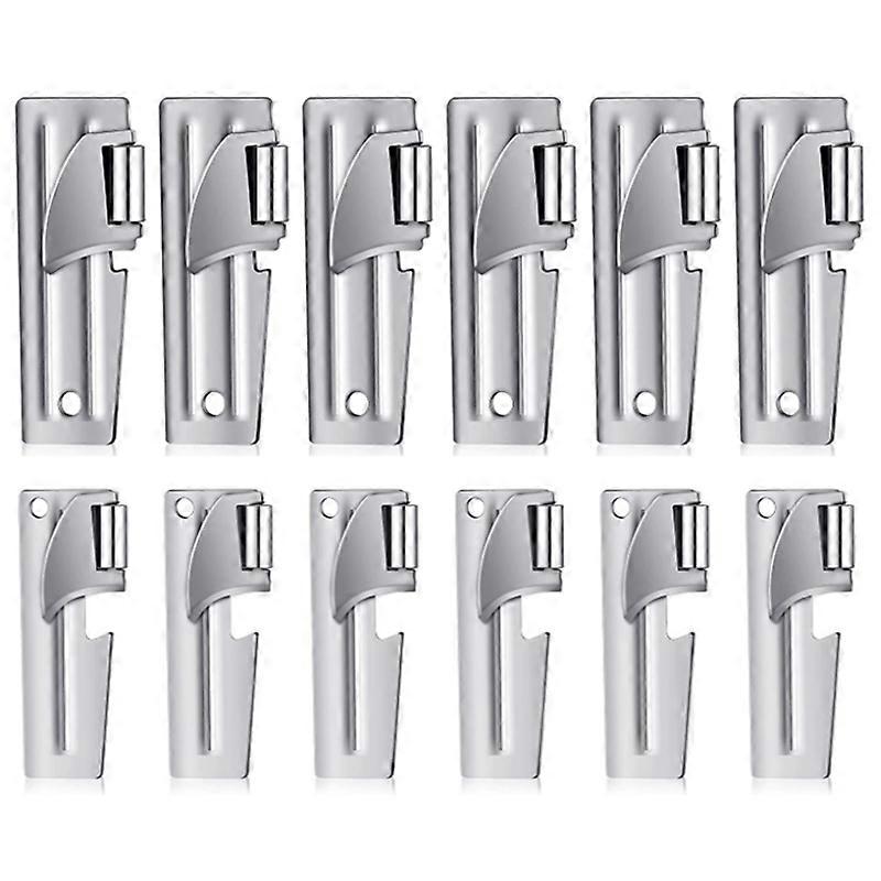 P-38 and P-51 Can Openers Stainless Steel Camping Can Opener Portable Can Opener for Kitchen Travel