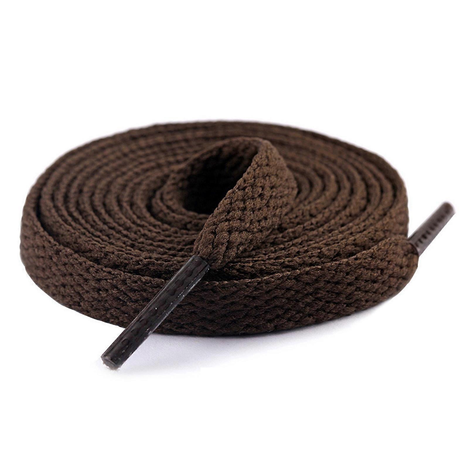 Shoelace High Bang Polyester Single Layer 8mm Shoe Laces Colorfast Flat Shoelace