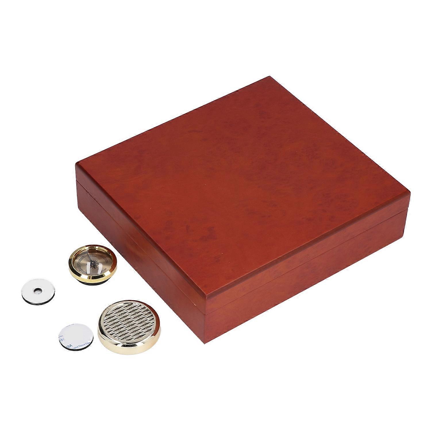 Cigar Box Good Taste Unique Airtight Design Ensuring Pure Flavor Travel Humidor for Husbands Fathers