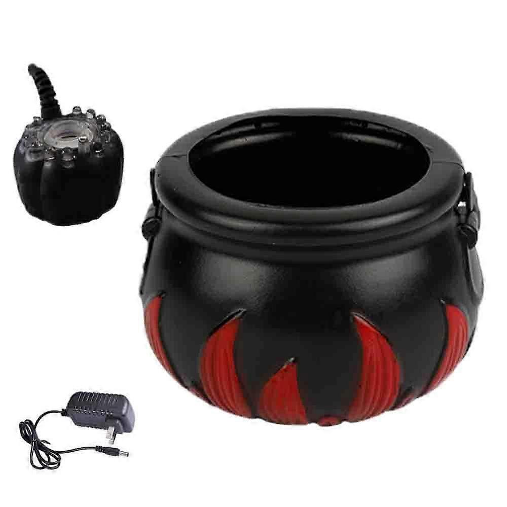 Mist Maker LED Halloween witch barrel smoke machine atomizing head pumpkin fog Maker scene layout