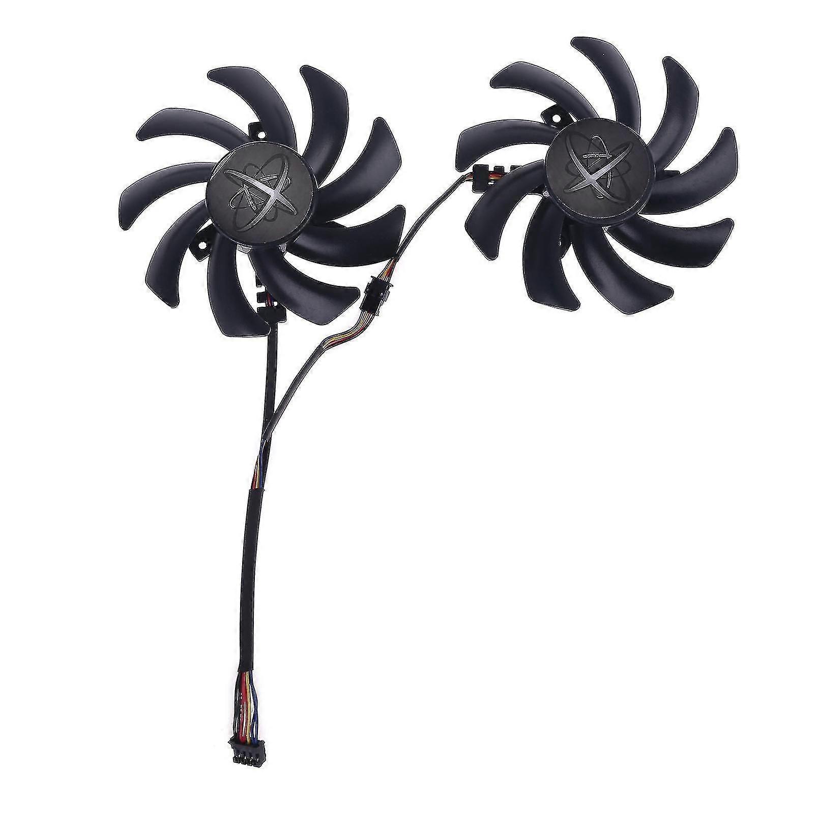 2pcs 85mm 480/470 Graphics VGA Cooler Fan for XFX R9 390/390X 8G Video Card