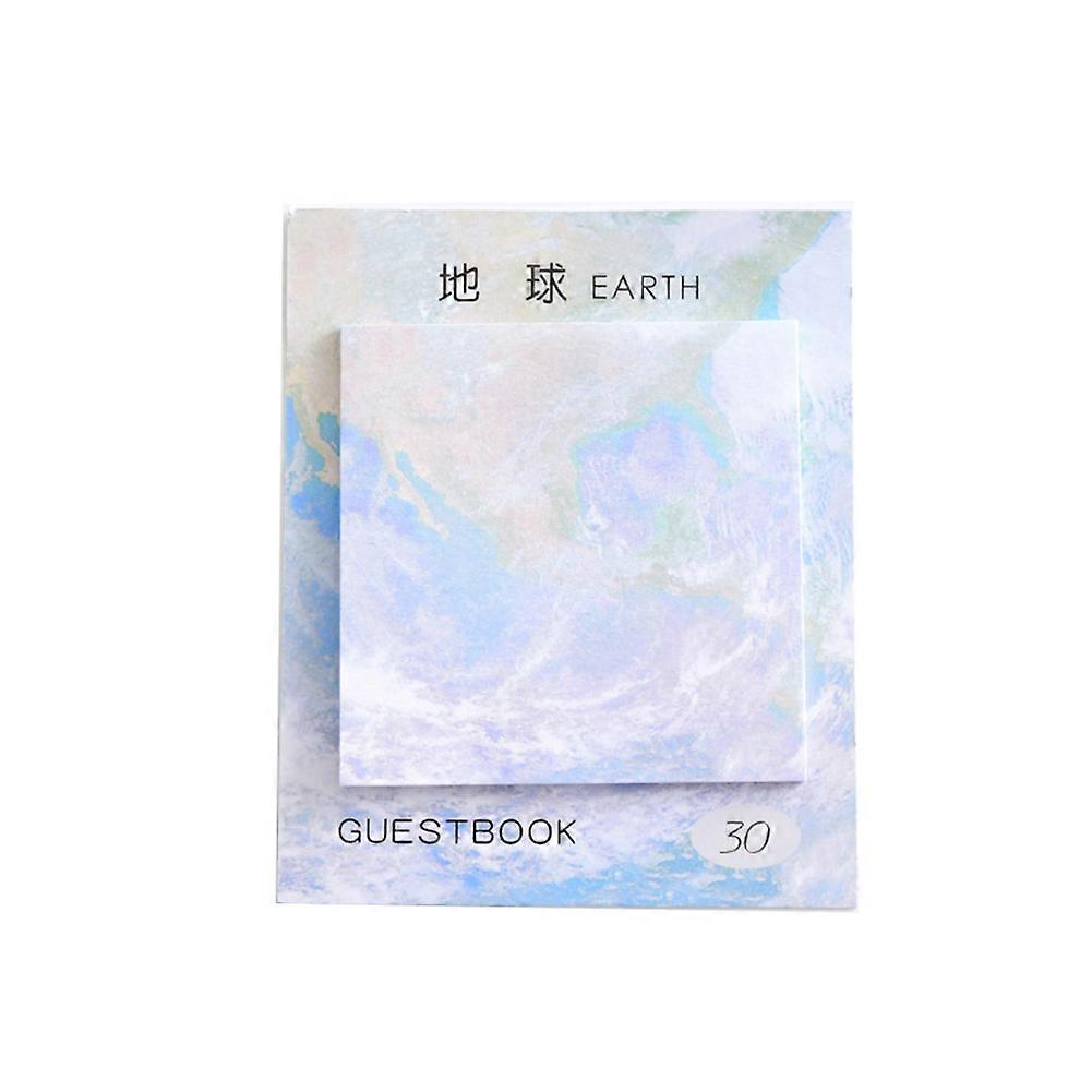 סדרת פלאנט תזכיר פתקים דביקים מדבקות כרית הדבקה עצמית ציוד משרדי לבית הספר (# 4)