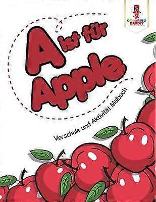 A ist fr Apple Vorschule und Aktivitt Malbuch