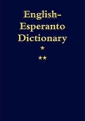 Anglais-espéranto. Un dictionnaire