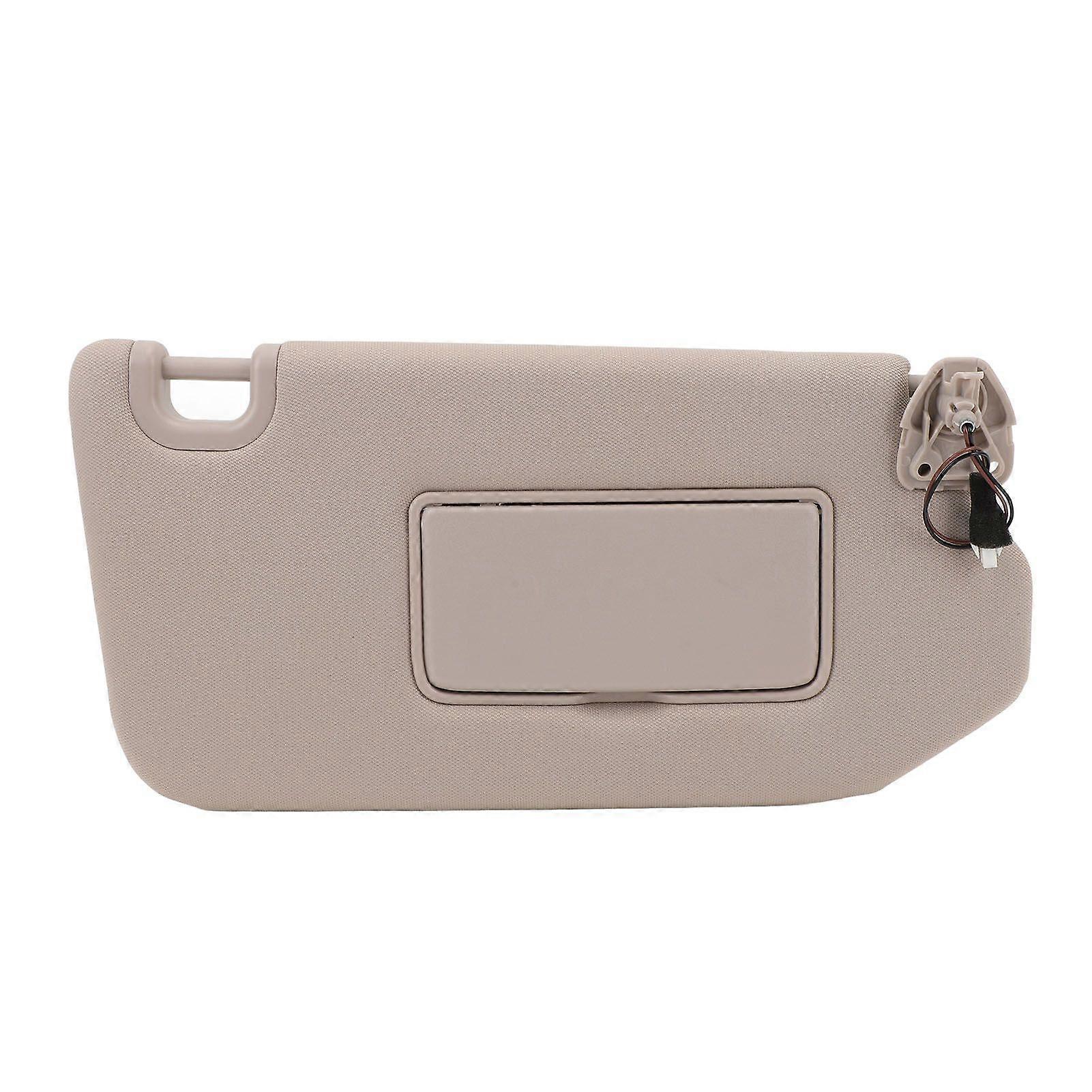 Sun Visor Left Drive Side Sunshading Elegant Beige Makeup Mirror Sun Shielding Board for Pathfinder Indonesia R52 2012 to 2019 Right 96400 9PB0A MK349
