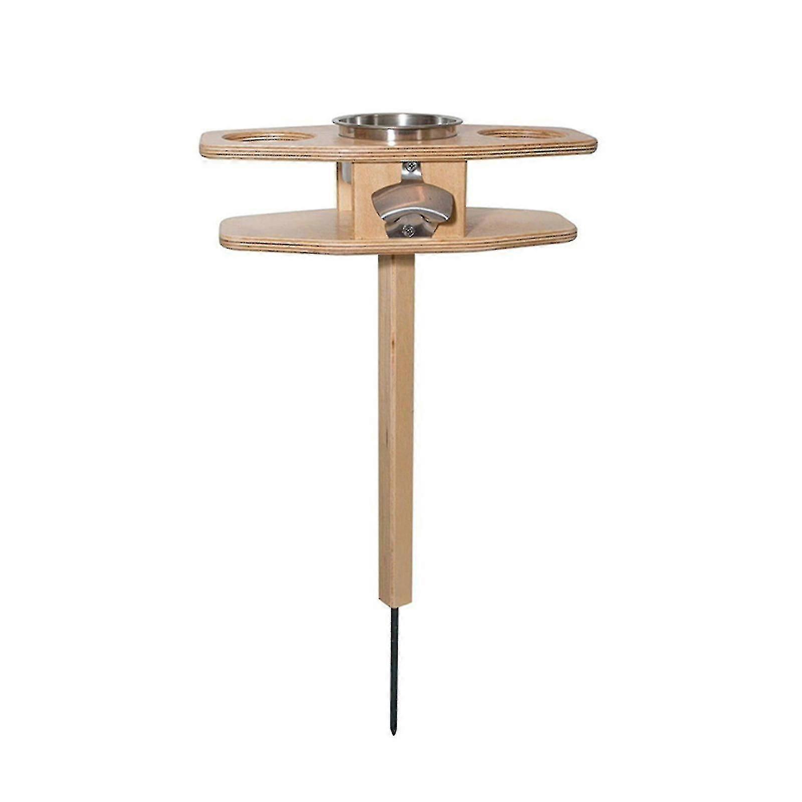 Outdoor Beers Table Collapsible Portable Table Beers Lover With Foldable Desktop