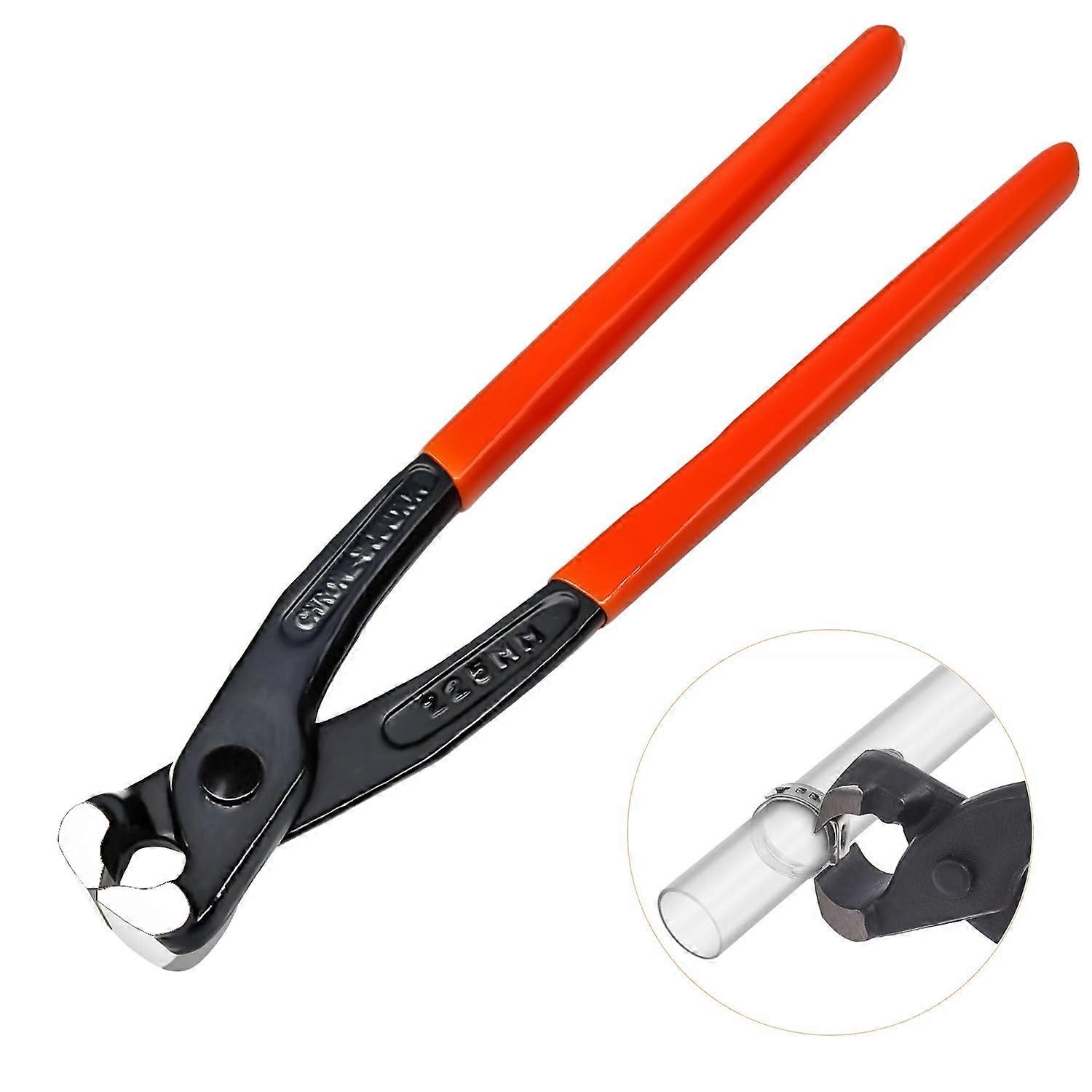 Ear Clamp Pliers for Automobiles Wire Cutting and Pipeline Maintenance 9 Inch