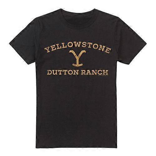 Yellowstone Mens Arched Logo T-Shirt