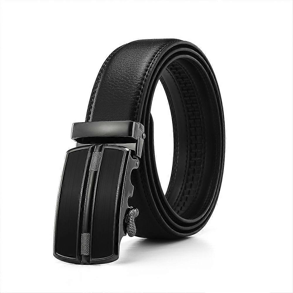 Kända märkesbälte män Högkvalitativa äkta lyxiga läderbälten för män, rem manlig metall automatiskt spänne 3,5 cm