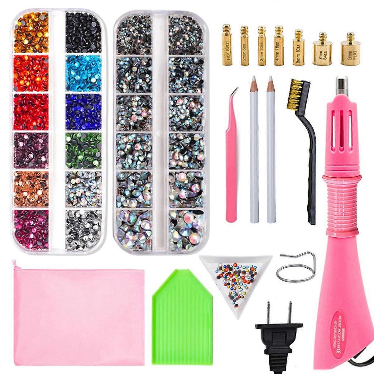 Rhinestone Applicator Set, Tips, Rhinestones