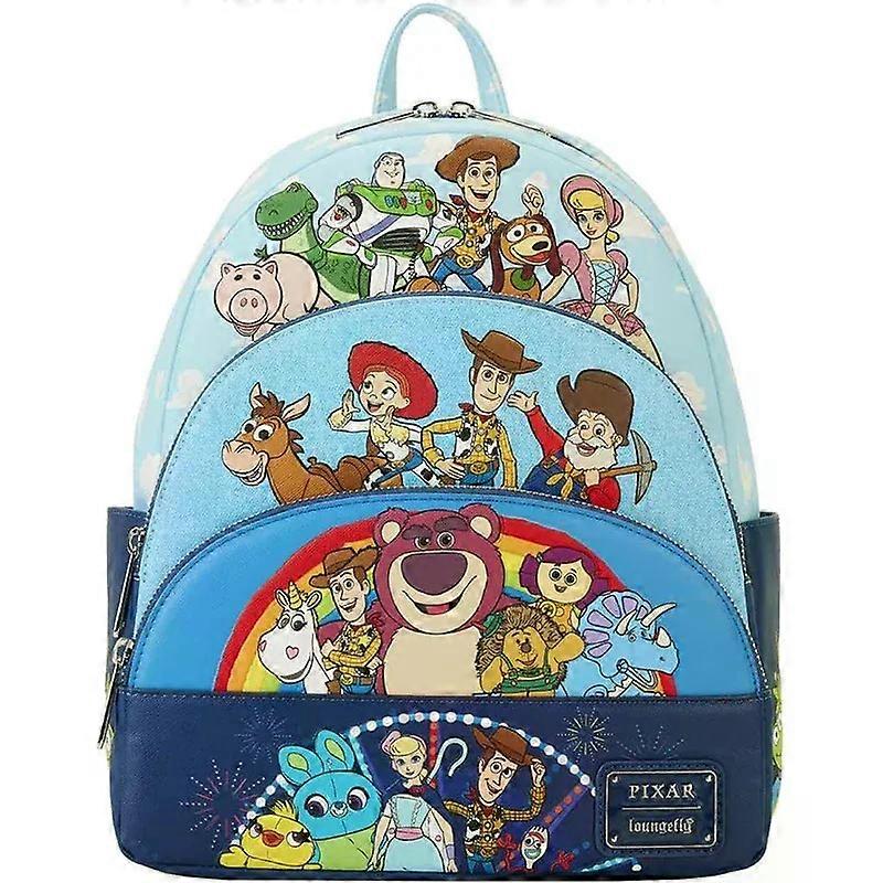 Pixar   Movie Collab Triple Pocket Mini Backpack wallet