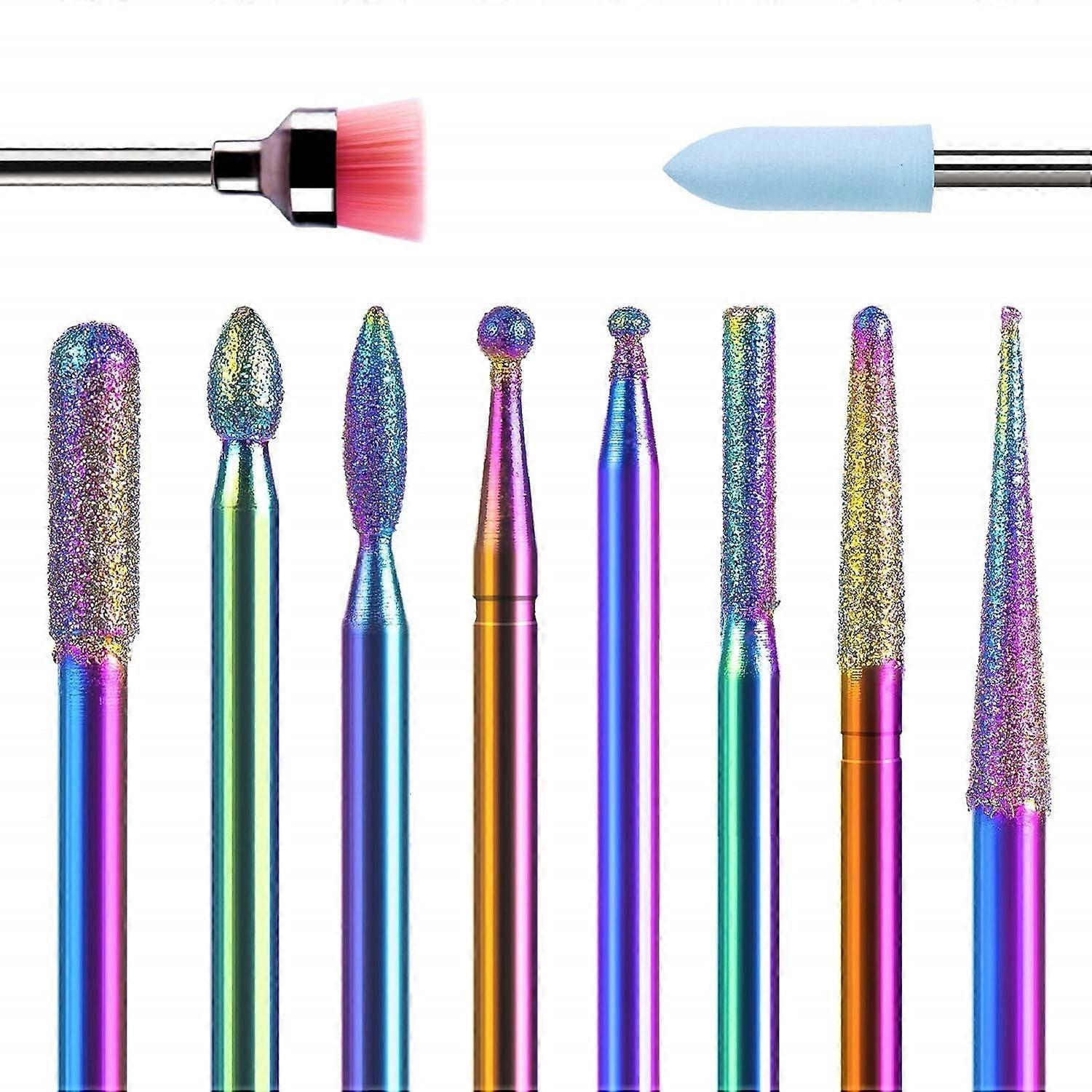 Nail Care Solutions, Cuticle Drill Bits Set, Manicure Pedicure Tools